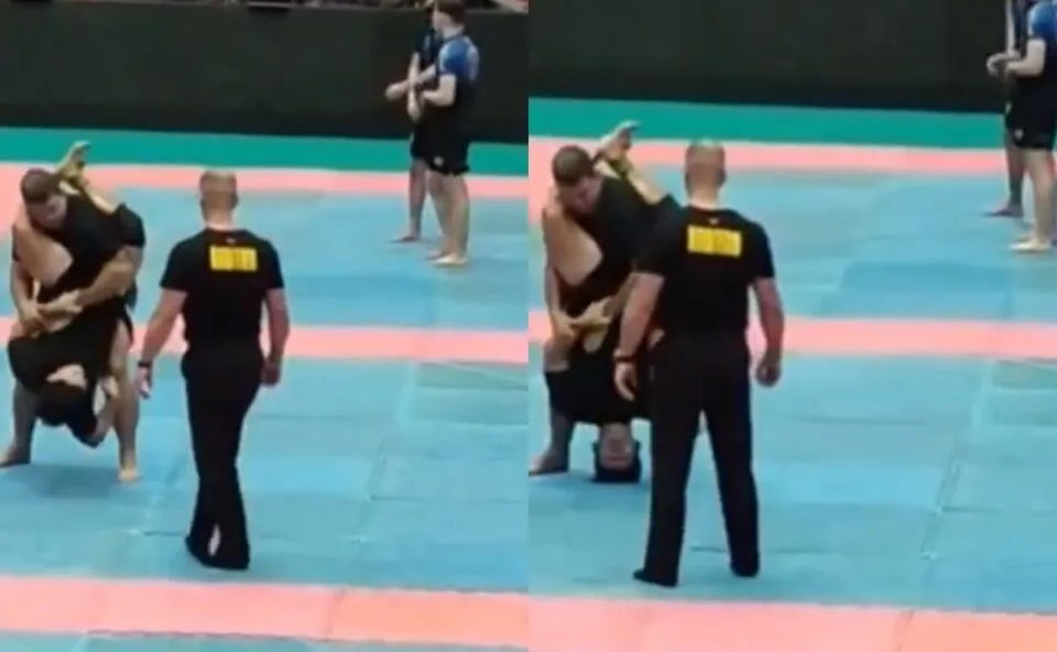 Vídeo: atleta de jiu-jitsu sofre grave lesão após golpe proibido em Londrina; adversário alega que não viu vítima