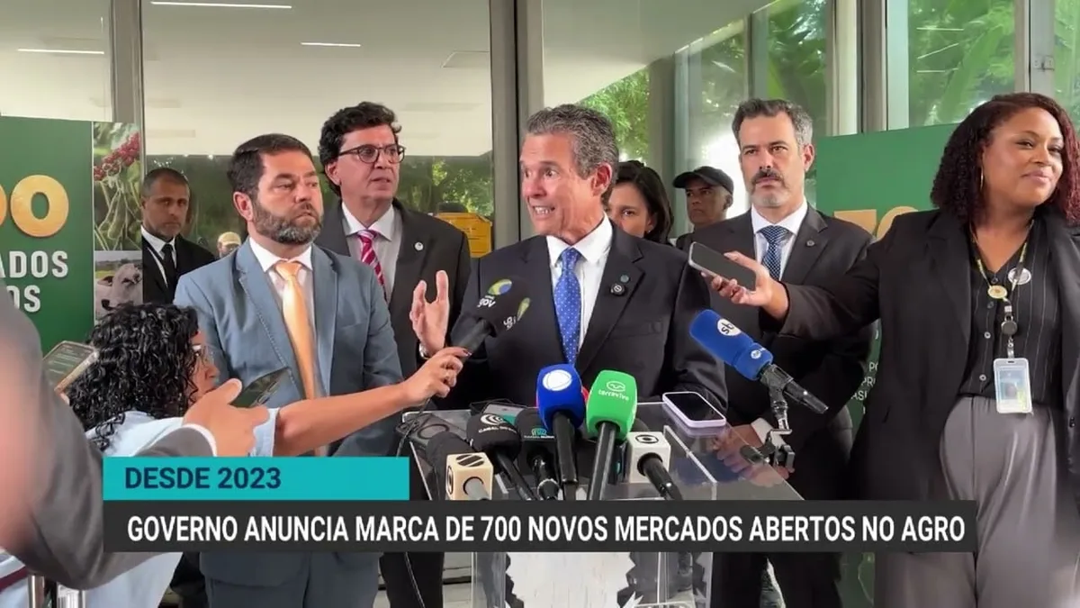 Brasil chega a 700 aberturas de mercado para o agro desde o início de 2023