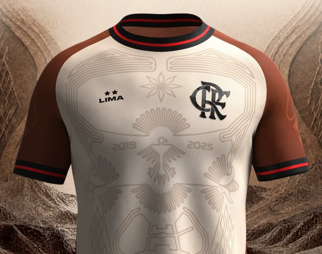 Flamengo anuncia camisa vencedora do “Manto da Nação” após votação popular