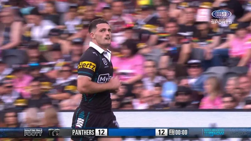 Cleary sin-binned, scuffle erupts