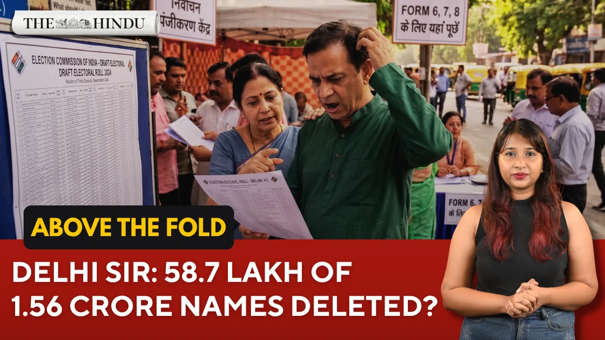 Watch: Ahead of SC hearing, Delhi SIR shows unbelievable scale of deletions | Above the Fold | 17 Sept 2026