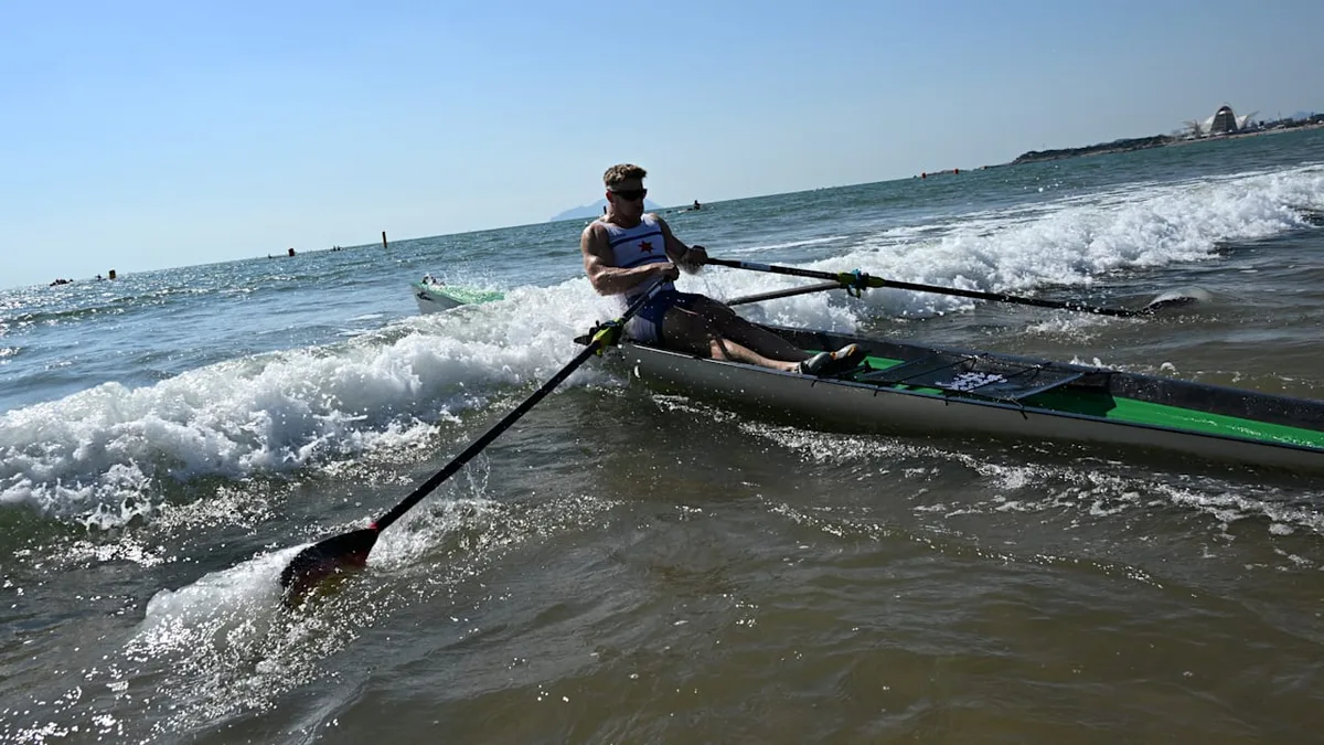 Verrückte neue Olympia-Sportart - Rudern war gestern! Jetzt kommt Coastal Rowing
