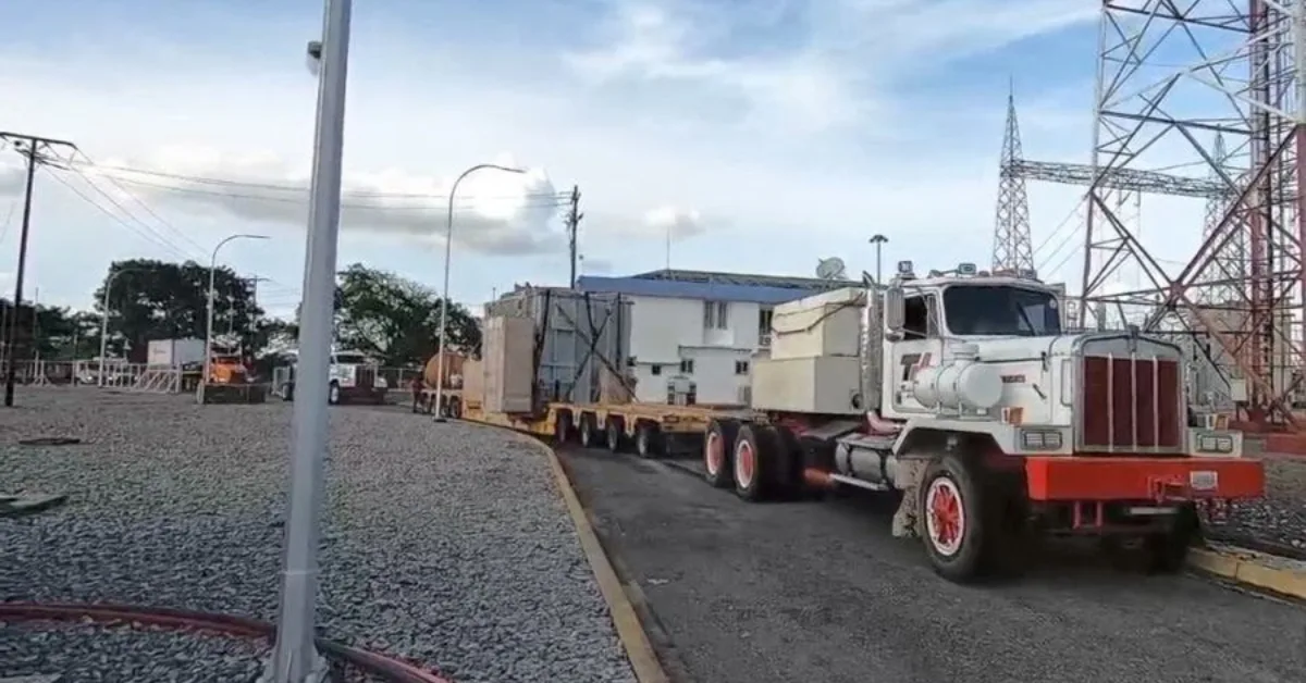 Gobierno reportó llegada de repuestos y equipos para las termoeléctricas