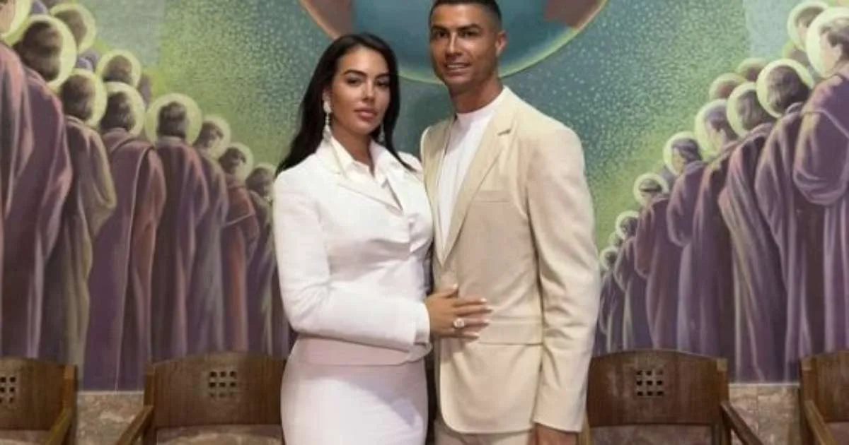 Revista divulga imagens do casamento de Cristinao Ronaldo e Georgina Rodríguez; veja