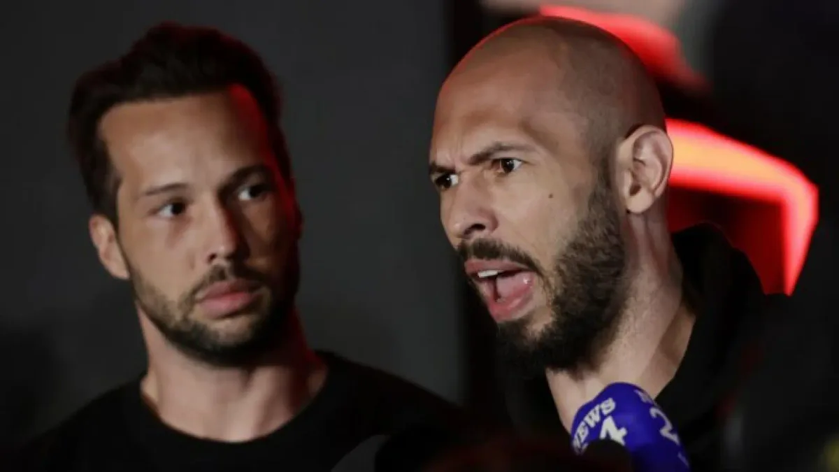El Reino Unido solicita a EEUU la extradición del 'influencer' Andrew Tate y su hermano, ambos presos en Miami