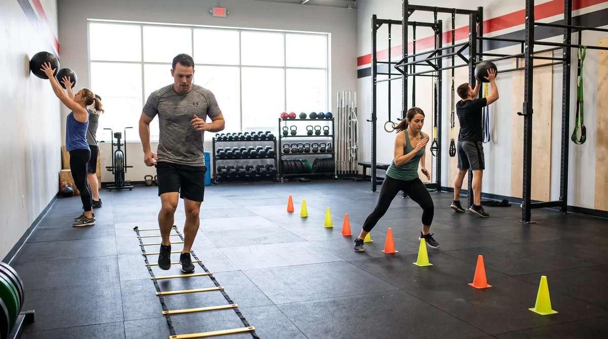 4 ejercicios de agilidad para sumar al gimnasio y entrenar todo el cuerpo