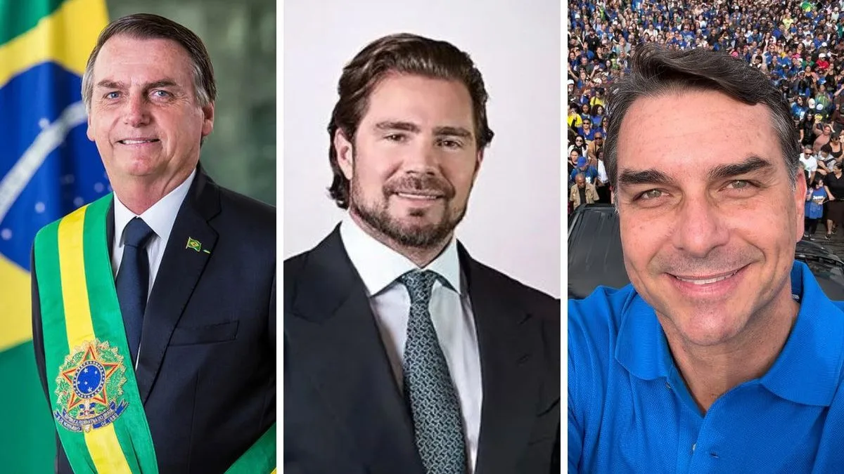 Mensagens indicam possível jantar de Jair e Flávio Bolsonaro com Vorcaro, diz revista