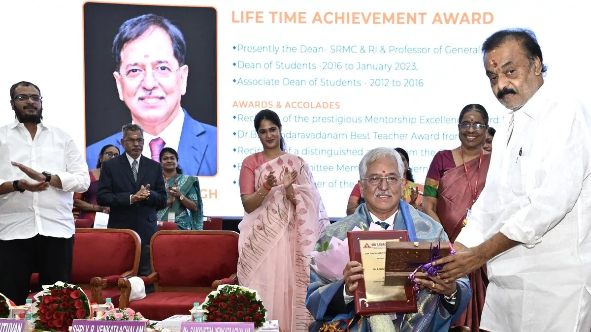 Sri Ramachandra Institute marks Founder’s Day with awards, home-care launch