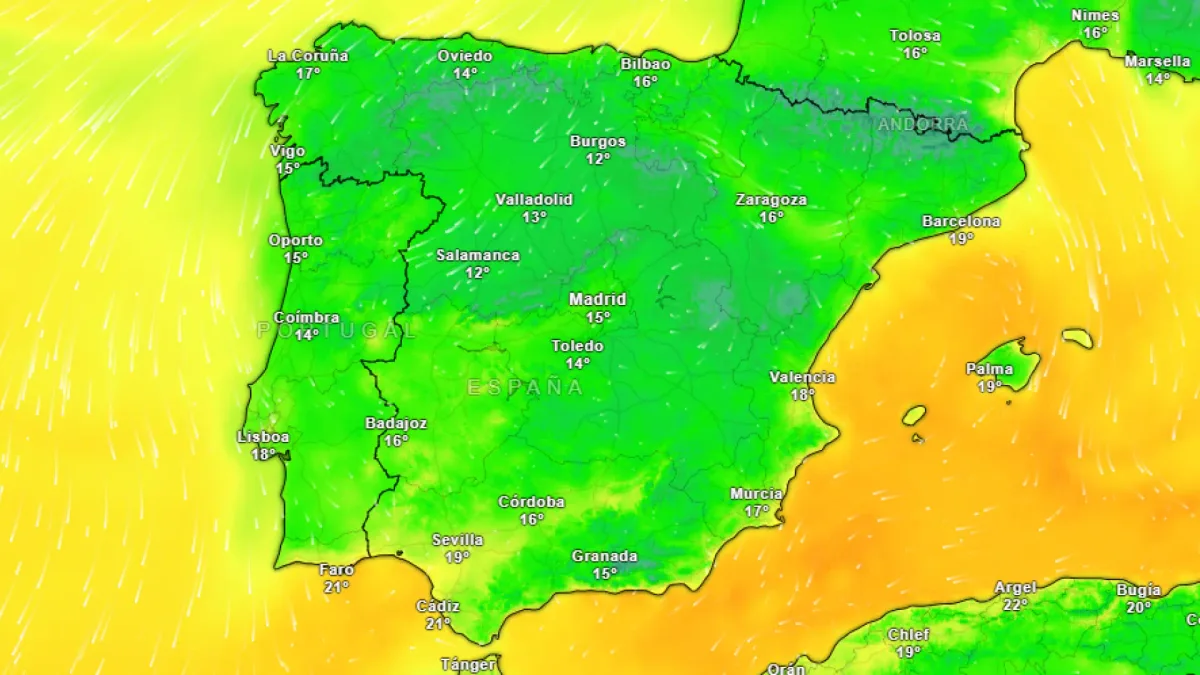 España apura los últimos días de calor antes de la llegada de una DANA que desplomará las temperaturas este fin de semana