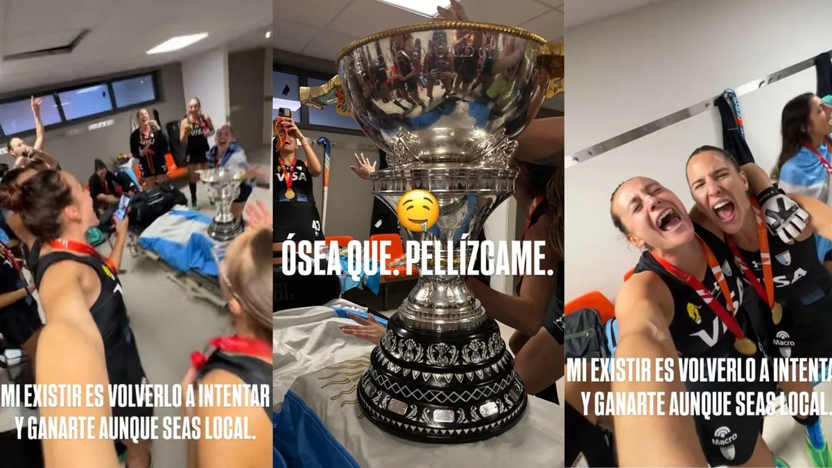 La intimidad de los festejos de Las Leonas con una premonitoria canción que inventaron antes del Mundial: “La tercera poder levantar”