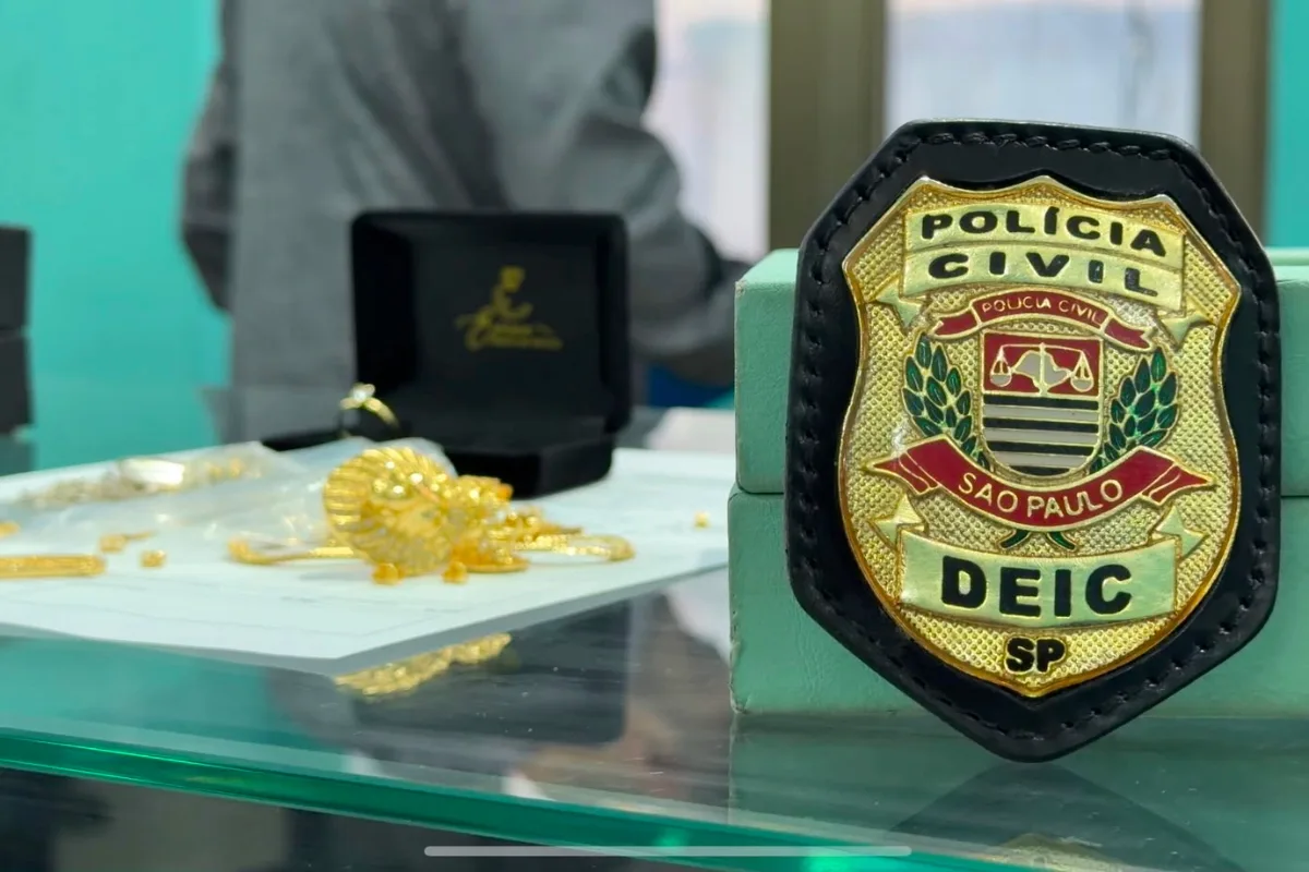Mais de R$ 1,5 milhão em ouro e joias são apreendidos com receptadores