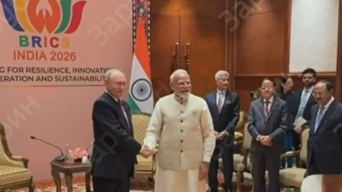 PM Modi, Putin Hold Bilateral Ahead Of BRICS Summit In Delhi