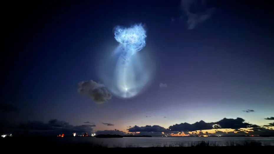 UFO-Alarm nach SpaceX-Start? Das steckt hinter der "Space Jellyfish