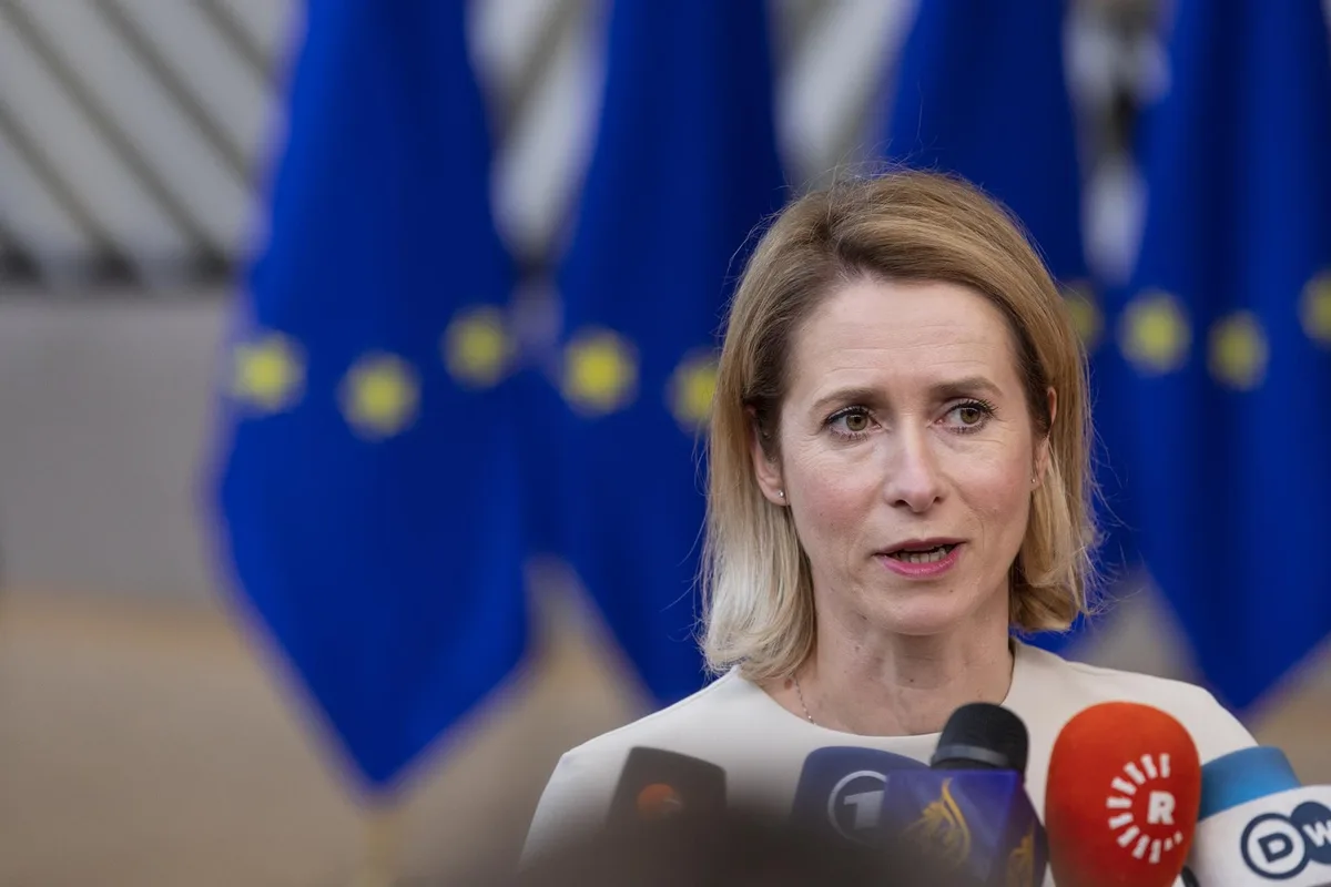 Kallas llama a Israel a renunciar a sus planes de expansión de asentamientos al este de Jerusalén