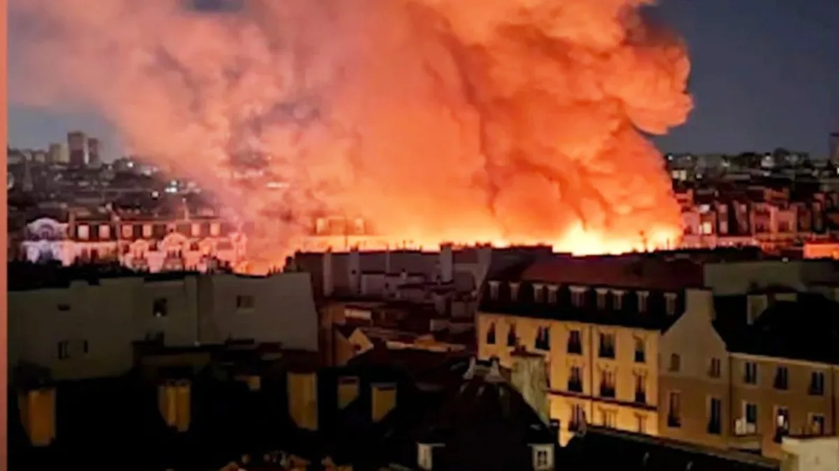 Marché des Enfants Rouges: Beliebte Sehenswürdigkeit in Paris fällt Flammen zum Opfer