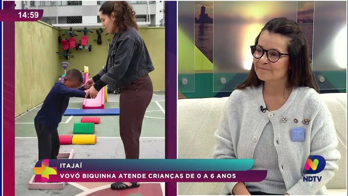 Vovó Biquinha dedica mais de 40 anos à educação inclusiva em Itajaí