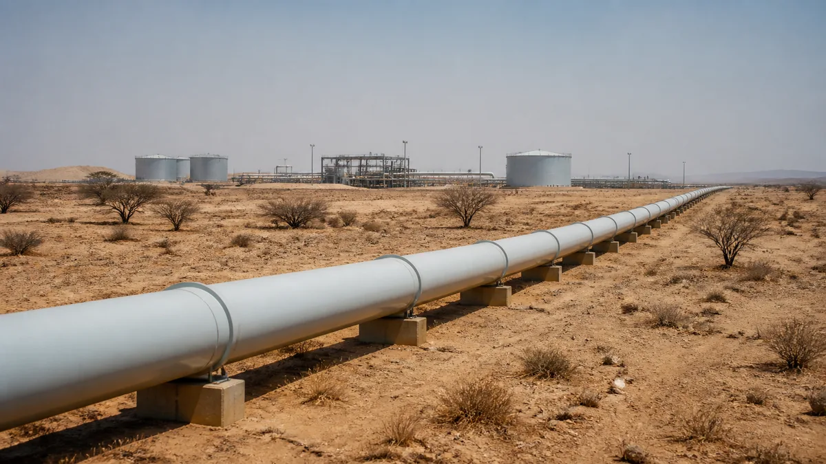 Petróleo sobe com paralisação em oleoduto saudita e tensão no Oriente Médio