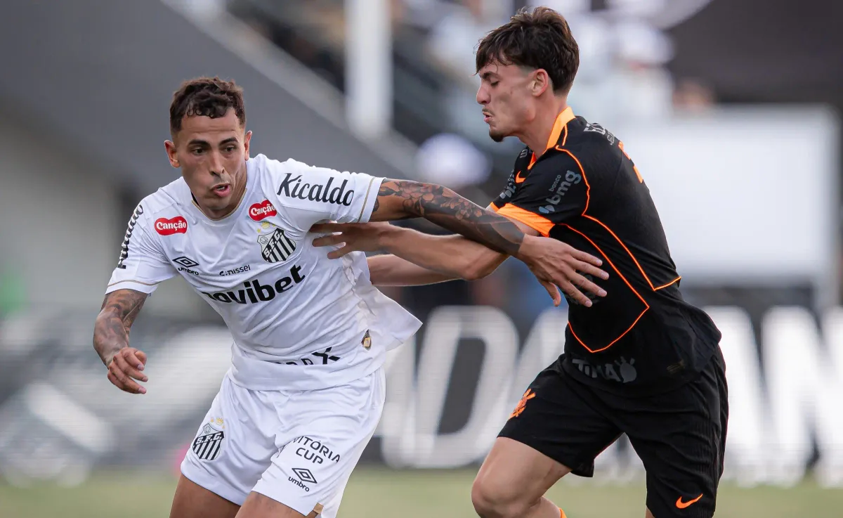 Corinthians x Santos pelo Brasileirão: onde assistir ao vivo, estatísticas e prováveis escalações