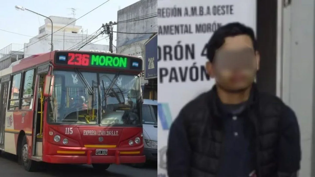 "Quería cumplir un sueño": robó un colectivo en Merlo con pasajeros adentro y terminó detenido en Morón