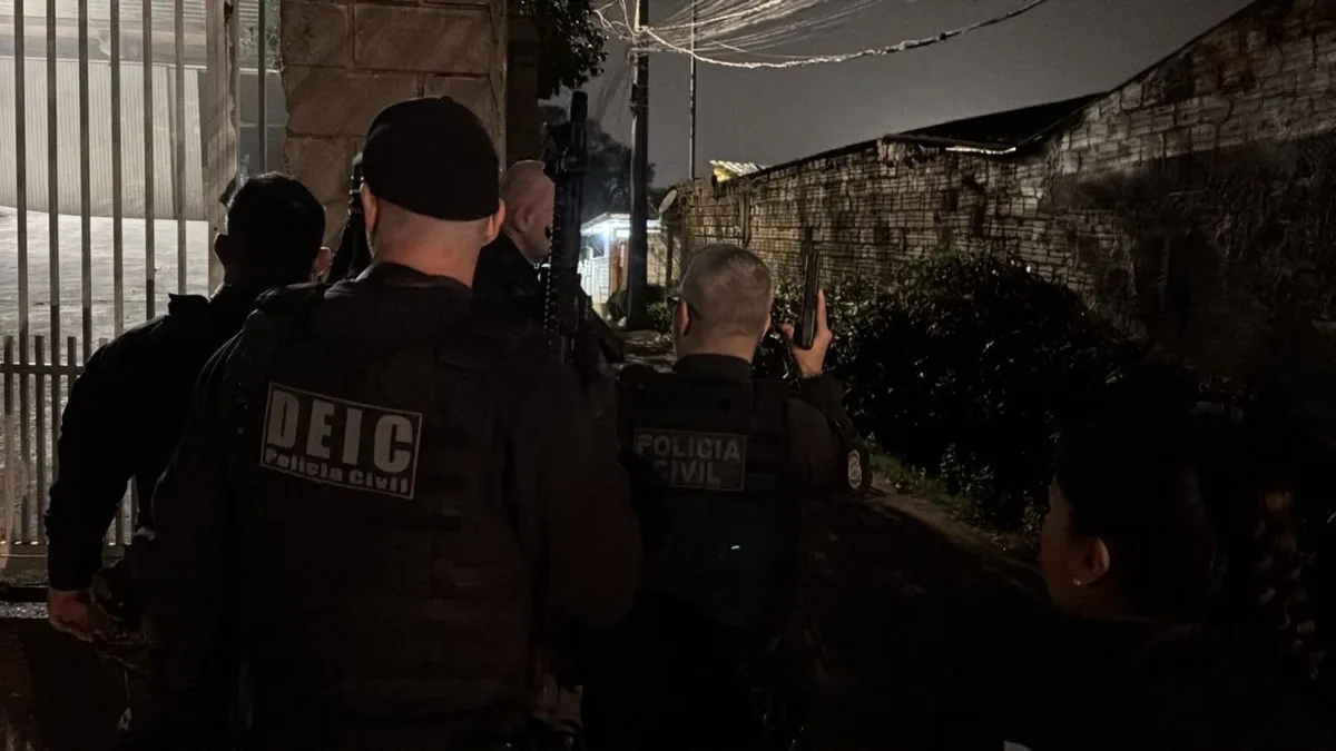 Polícia Civil faz operação em cinco estados contra chefes de quadrilha com forte atuação no RS