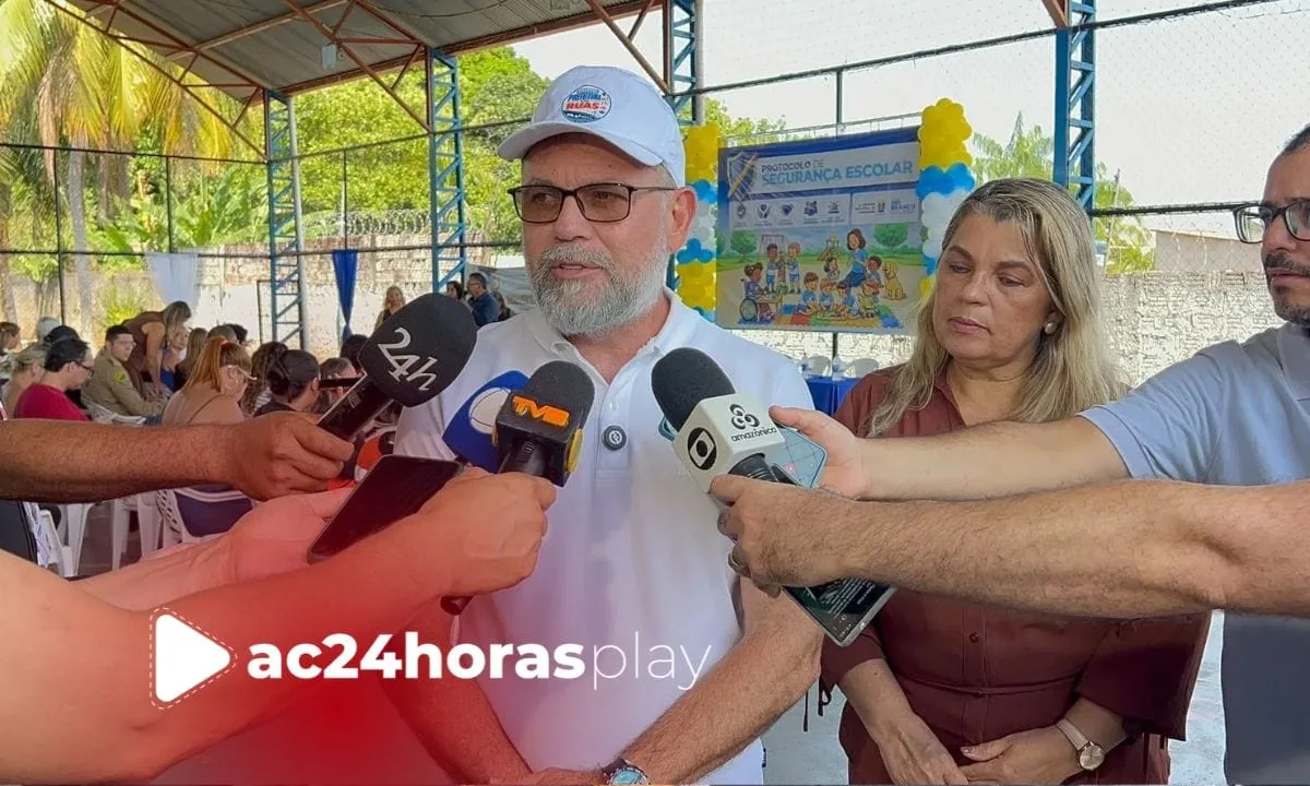 Prefeitura lança protocolo de proteção e prevenção nas escolas municipais de Rio Branco