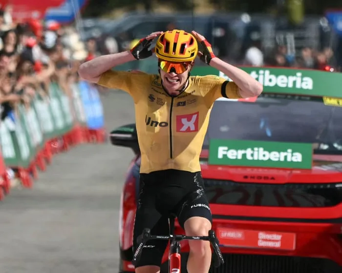 ‘Special for Norway’: Andreas Leknessund breaks clear to win Vuelta ​a España stage seven