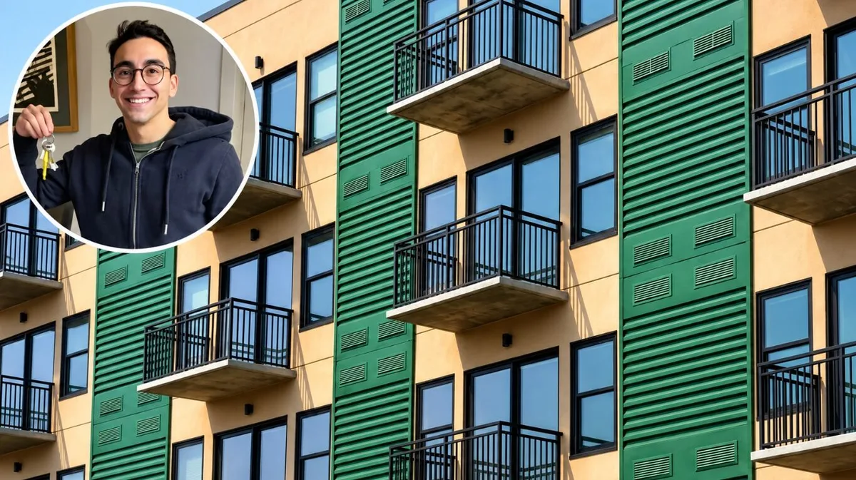 Carlos Galán, de 34 años y dueño de 20 departamentos, vive de alquiler: “Con ese dinero puedo invertir en pisos de 60.000 euros”