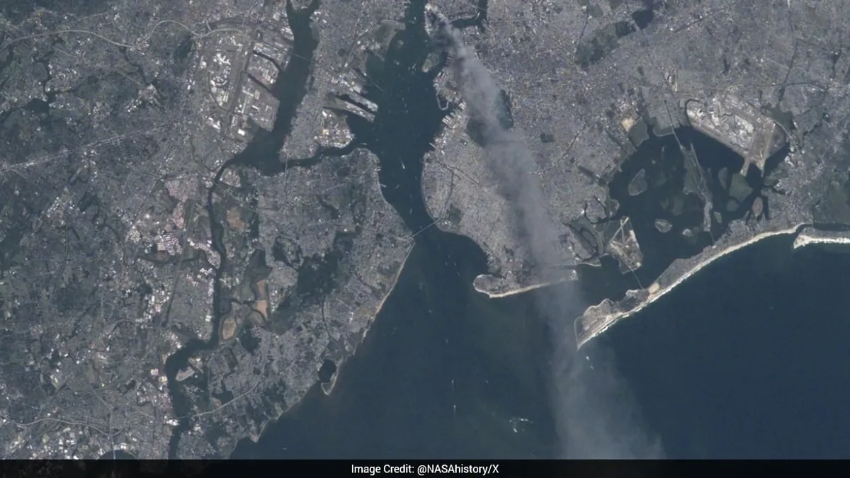 NASA Marks 9/11 Anniversary With Rare Space View Of Twin Towers Aftermath