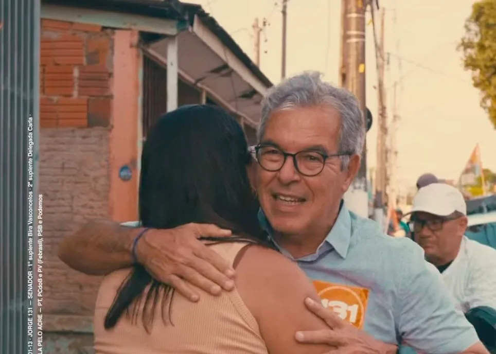 Jorge Viana se diz emocionado com receptividade em carreata no Segundo Distrito
