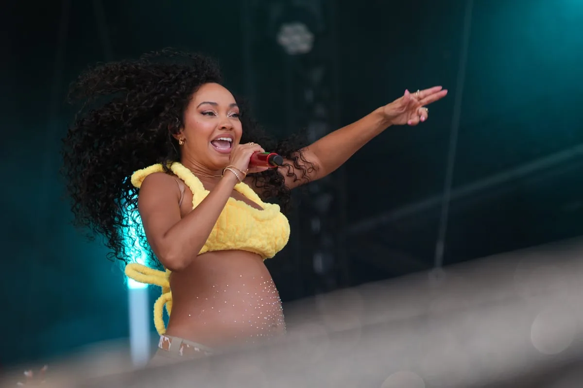 Little Mix star Leigh-Anne Pinnock unveils ‘Big Mix’ vinyl with Miranda Hart