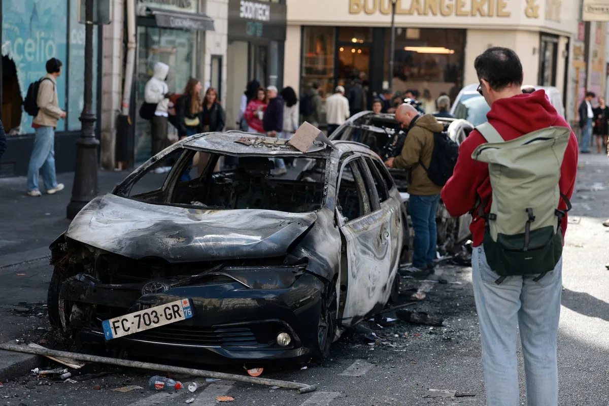More than 1,800 arrested as France faces up to aftermath of nationwide protests