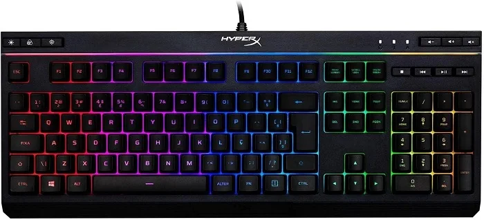 HyperX Alloy Core RGB com 65% de desconto: o teclado gamer que une estilo, silêncio e durabilidade por muito menos
