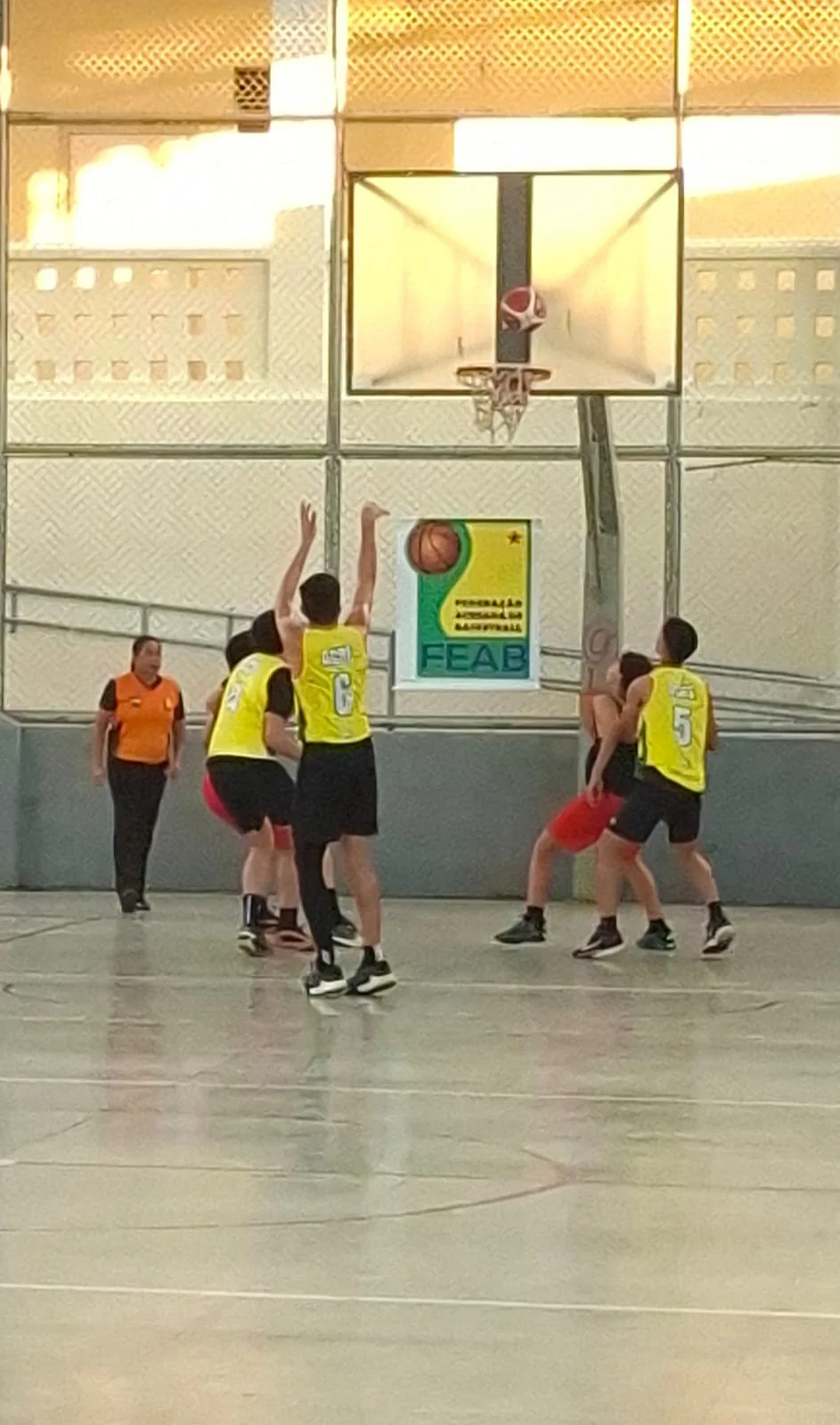 Sebastião Pedroza e AAB vencem na estreia do Campeonato Acreano de Basquete Sub-18