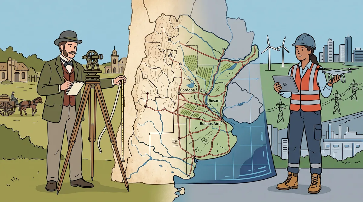 200 años de agrimensura en Argentina