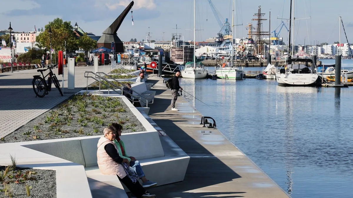 Promenade eröffnet: Neues Kempowski-Ufer in Rostock fertig