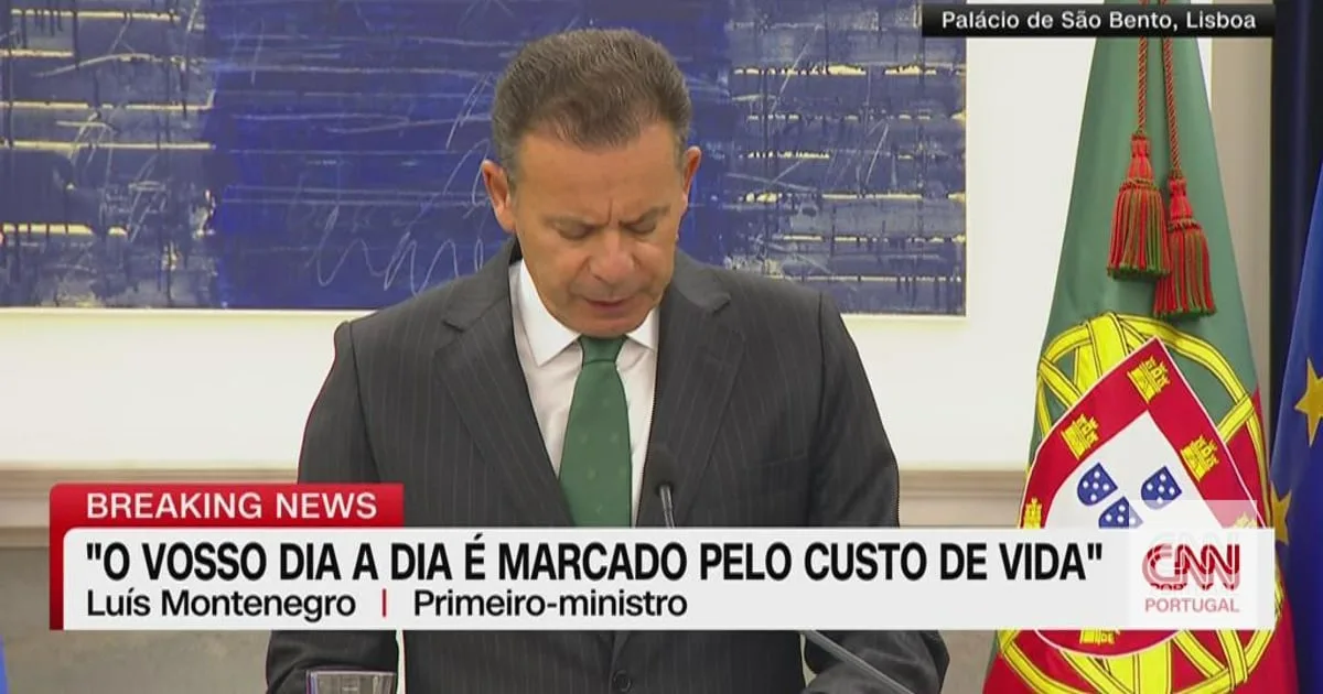 "Não contem comigo para ilusões hoje que sejam preços pesados a pagar amanhã": a declaração de Luís Montenegro na íntegra