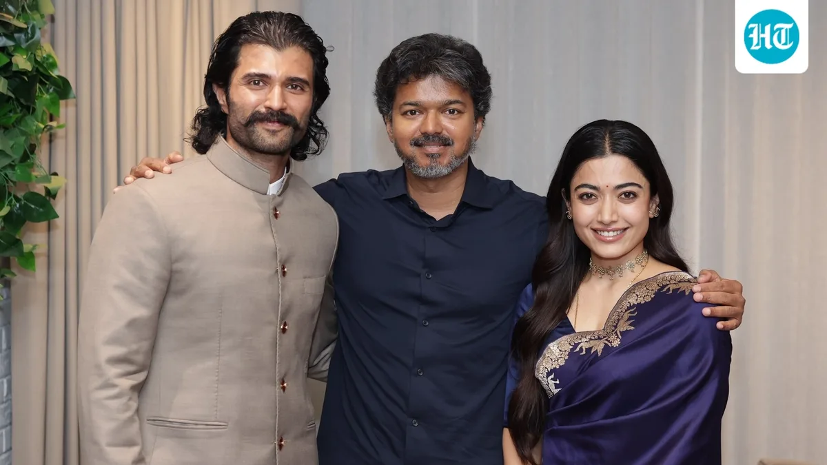 Vijay Deverakonda is all praise for Tamil Nadu CM Vijay after meeting him with Rashmika Mandanna: ‘Had the most beautiful time’