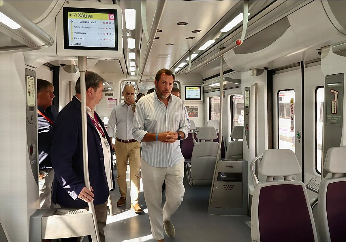 Puente recicla trenes madrileños con más de 20 años para «modernizar» los Cercanías de Valencia