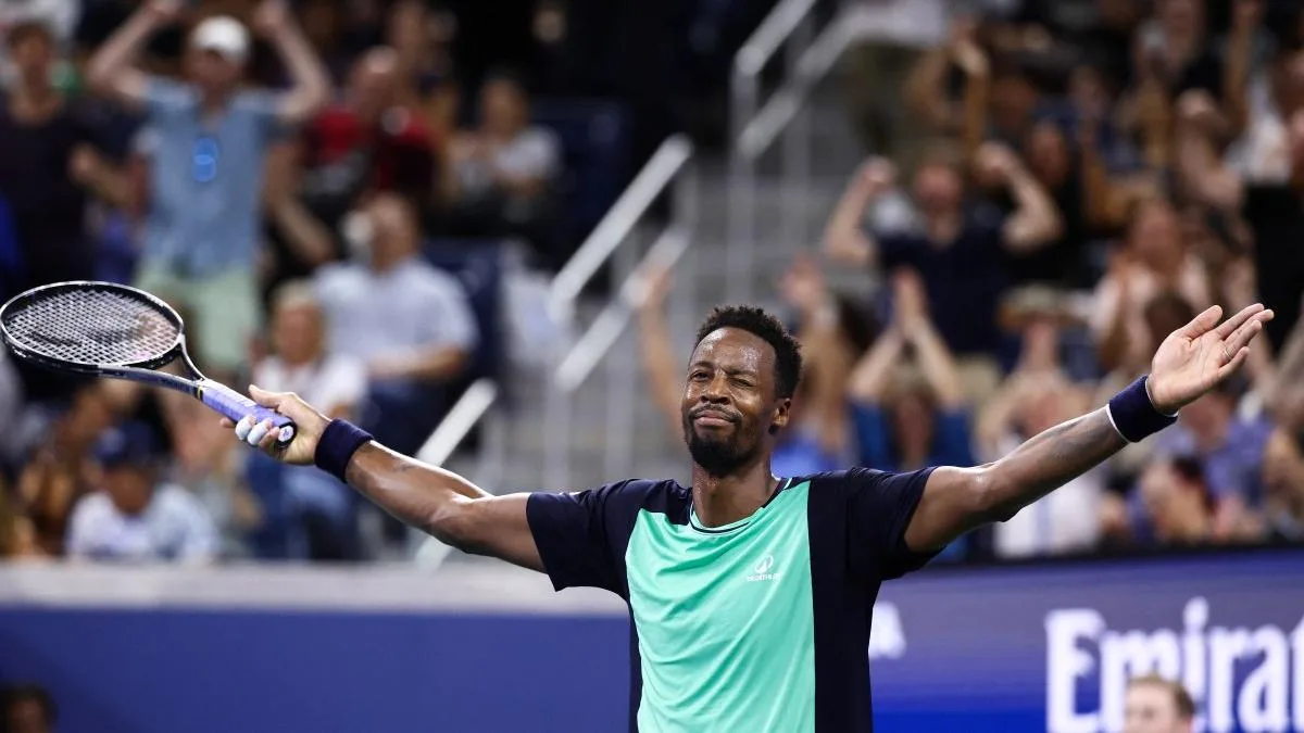 Le public de l’US Open fait un beau cadeau à Gaël Monfils pour ses 40 ans