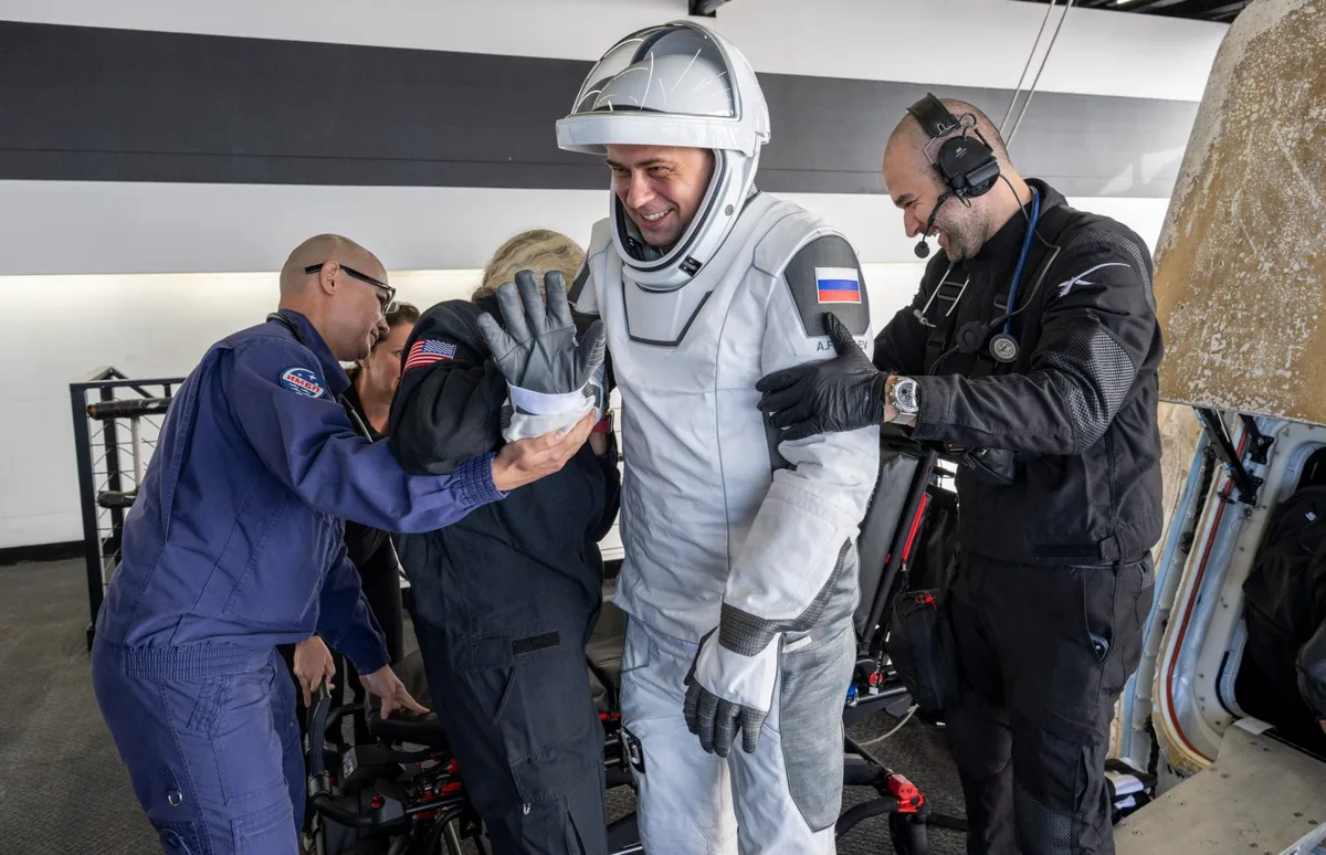 ‘We are so excited to be back’: SpaceX’s recovery ship brought back four astronauts to Earth after an eight-month mission