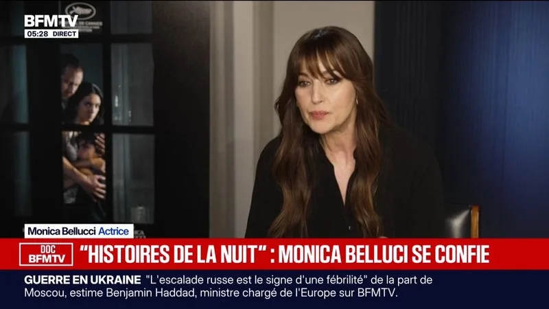 Cinéma: Monica Bellucci se réinvente dans “Histoires de la nuit”
