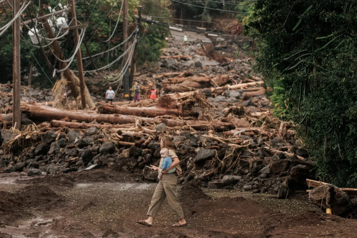 Tropical Storm Moke bringing more rain toward already hurricane-ravaged Hawaii
