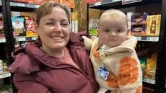 'It's definitely tight trying to budget on maternity leave'