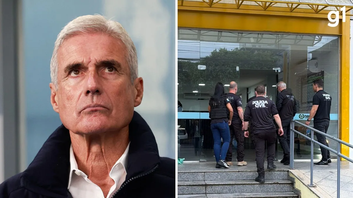 Suspeito de se passar por Luís Castro, técnico do Grêmio, e pedir PIX para jogadores é preso no RJ