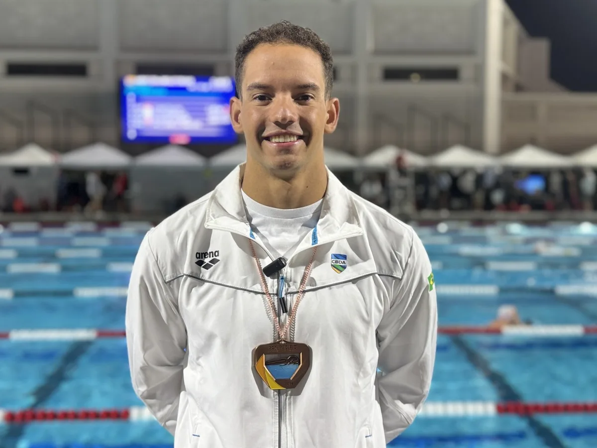 Guilherme Caribé fatura 3º bronze no Pan-Pacífico e iguala feito de Cesar Cielo e Thiago Pereira