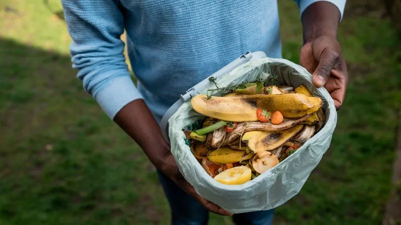 Composting is an easy way to reduce food waste. Here's how to do it