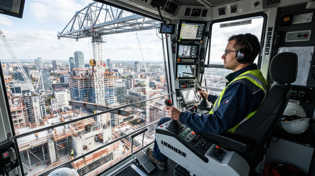 A profissão de nível técnico de R$ 12 mil mensais que exige precisão para operar máquinas gigantes em grandes obras pelo Brasil