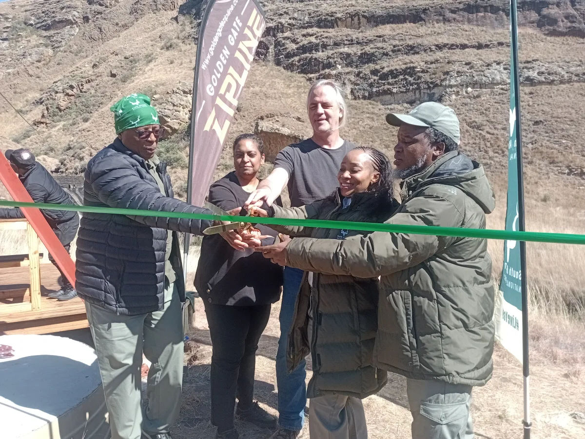 SANParks newly-launched Golden Gate Zipline set to woo tourists in the Free State