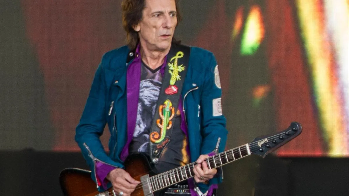'You can't talk about those things!': Rolling Stones legend Ronnie Wood refuses to discuss retirement