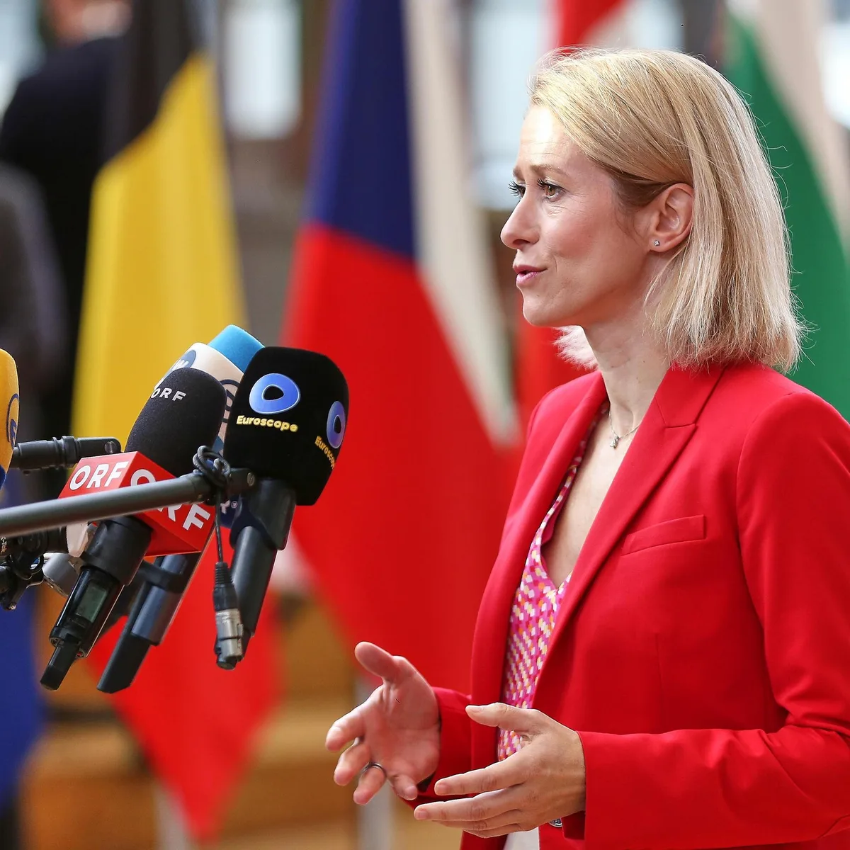 Nach kurzfristiger Drosselung - Außenbeauftragte Kallas: EU kann Starlink-System in der Ukraine kurzfristig nicht ersetzen